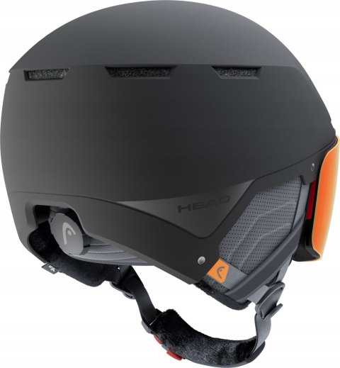 Kask narciarski z przyłbicą Head CINEMA PRO W Grey - 52-55 (XS/S) Kask narciarski z przyłbicą Head CINEMA PRO W Grey - 52-55 (XS/S)
